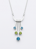 Topaz and Peridot Necklace