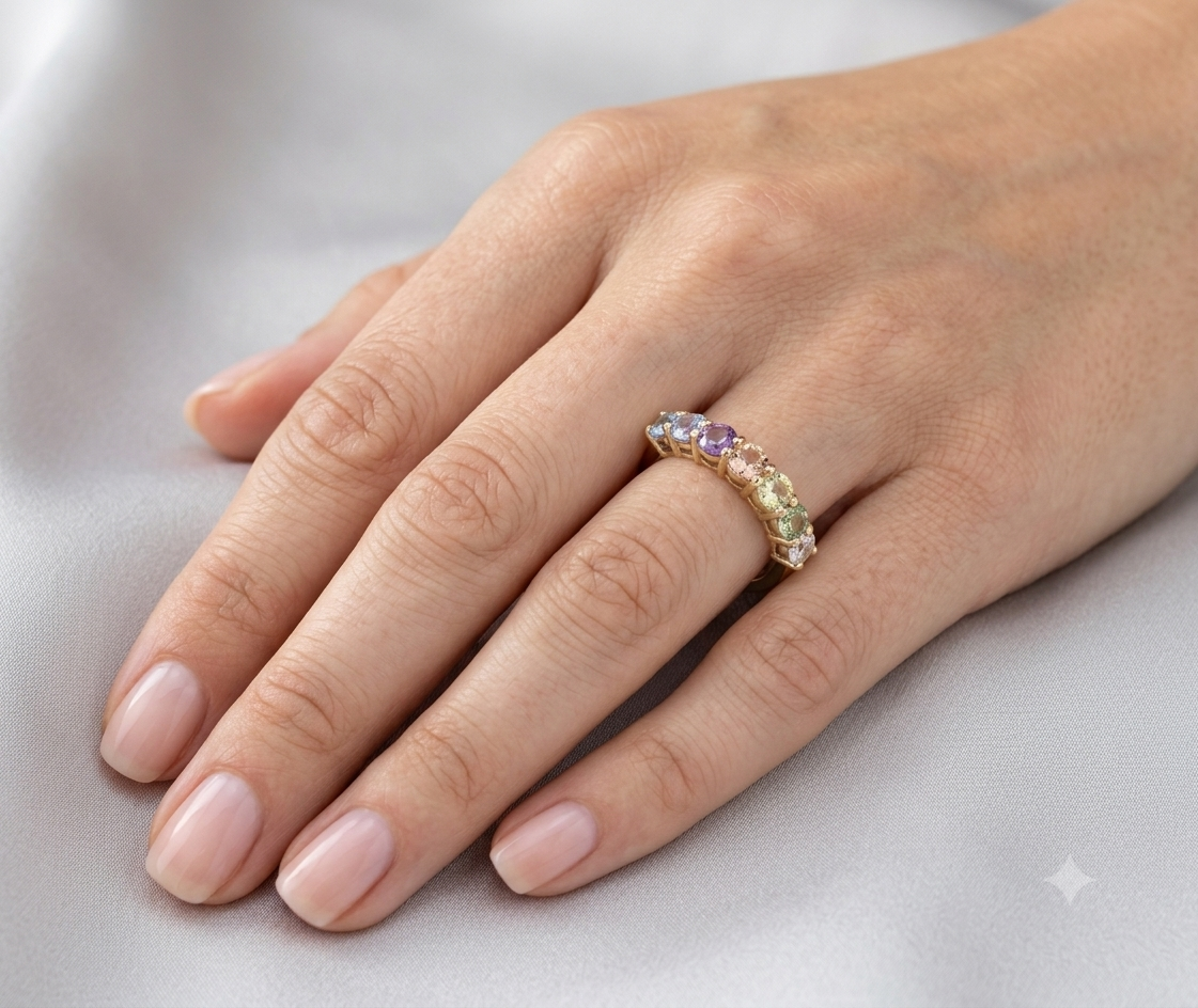 Pastel Sapphire Ring